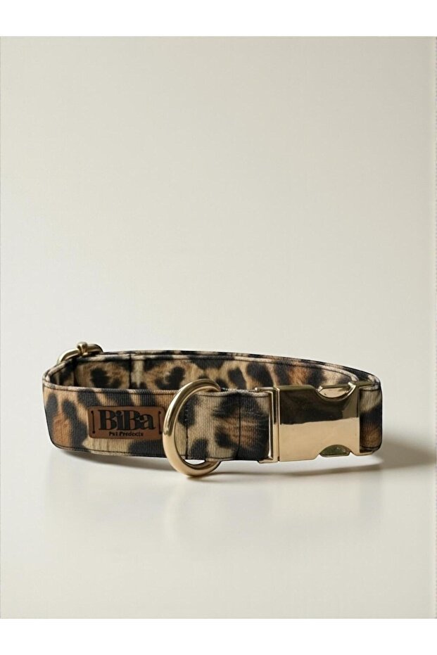 Leopard Dog Collar - with Charm Gift