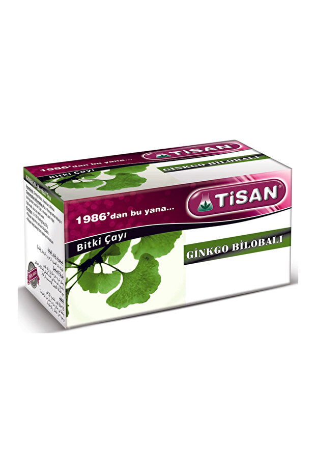 Ginkgo Bilobal Tea 20-Piece Filtered Bags