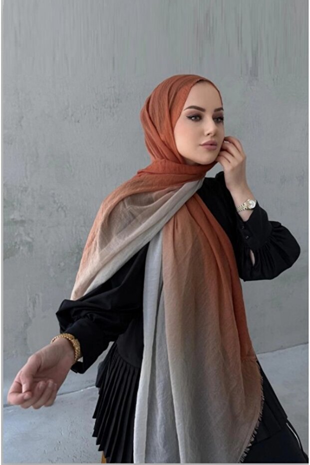 شال مريح متدرج اللون للنساء من JAWEL