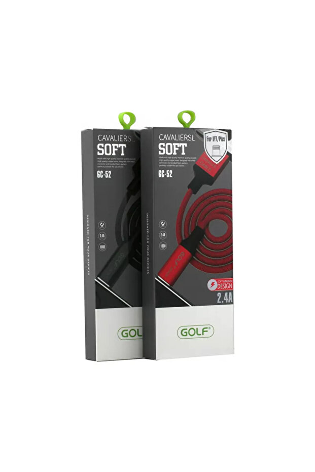 Soft Cable Iphone 52I red - 2