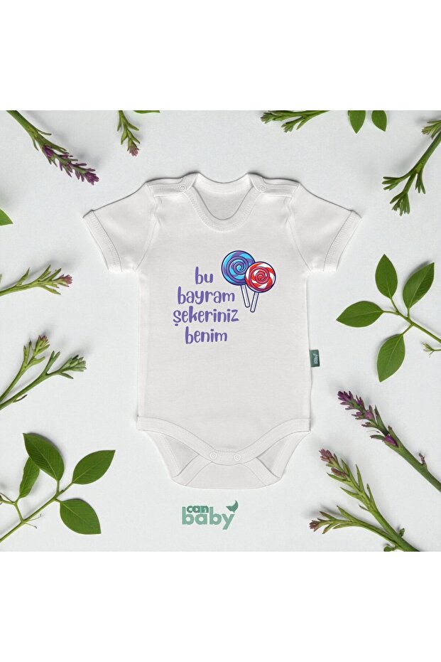 Fun & Funny Baby Bodysuit & Jumpsuit Eid Candy