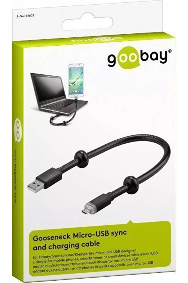 Cablu date micro USB Schwanenhals - 3