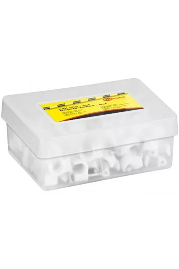 Plastic cable clamps 6mm - 2