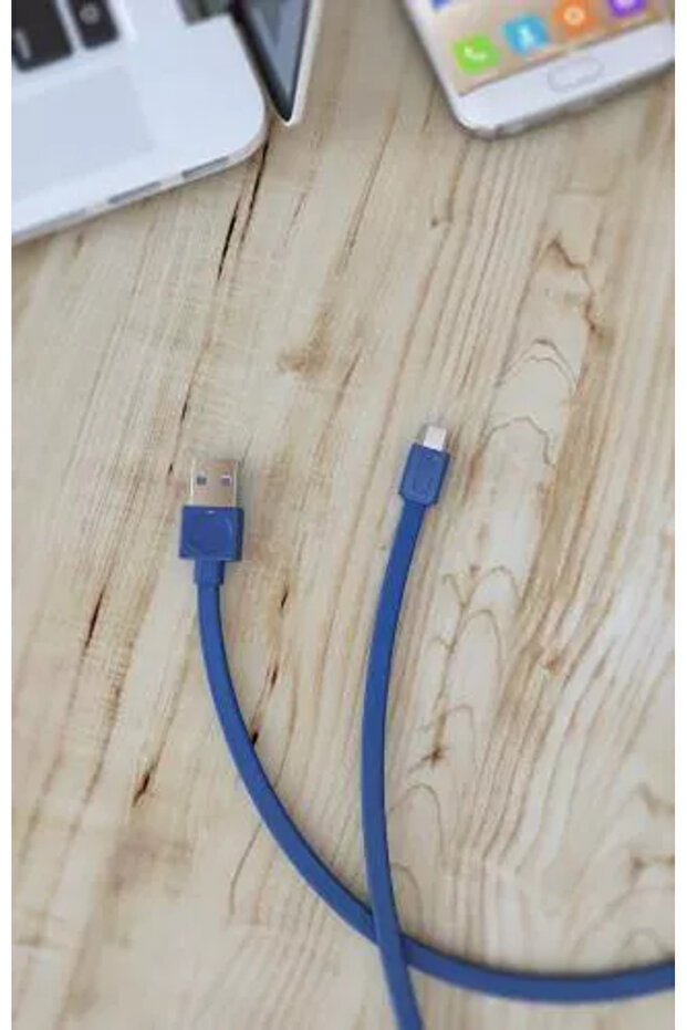 Cablu USB 2.0 - USB Type C 1.5m albastru - 2