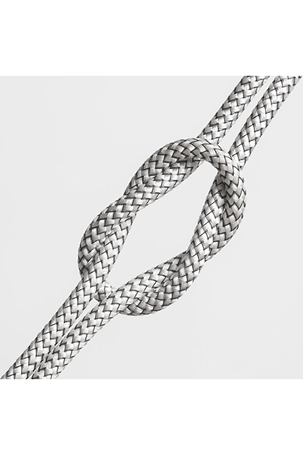 Apple iPhone lightning data cable - USB Type C 1m 2A gray cloth - 2