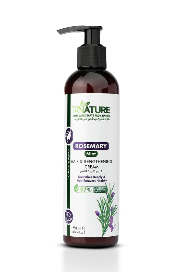 BY NATURE Rosemary Mint Hair Strengthening Cream – 250 ml