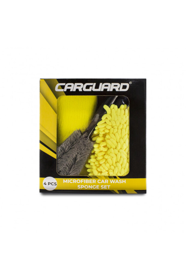 Microfiber sponge and brush set - 2