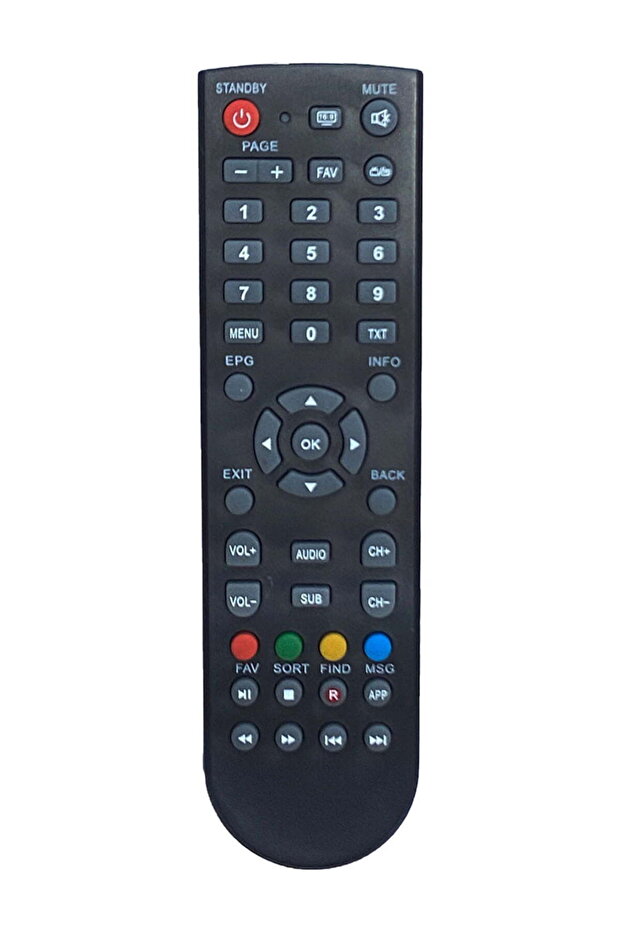 Compatible remote control for Digi Irdeto receiver DCD4414 (184) - 1