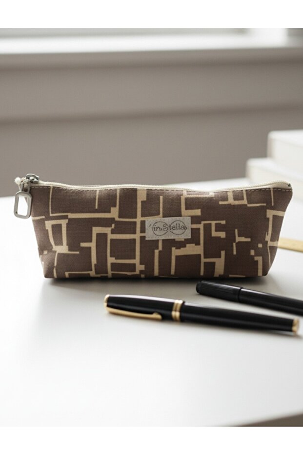 Pen Holder Canvas Fabric Multi-Purpose Use School Pencil Case...