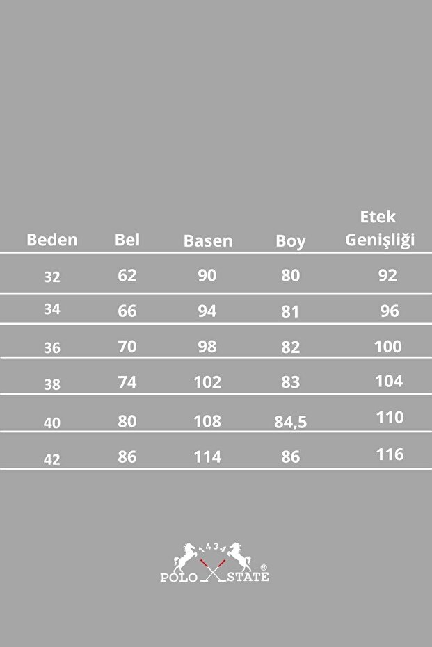 Spódnica jeansowa w kolorze niebieskim - model damski z rozcięciem - 4