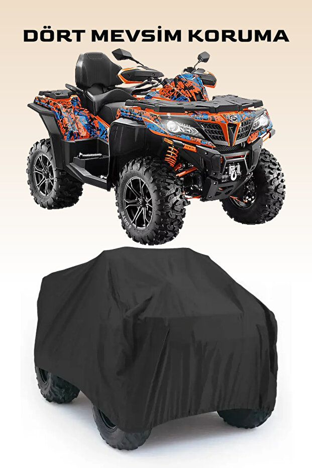 Cfmoto CF1000 ATR-EPS ATV WATERPROOF BRAND - BLACK