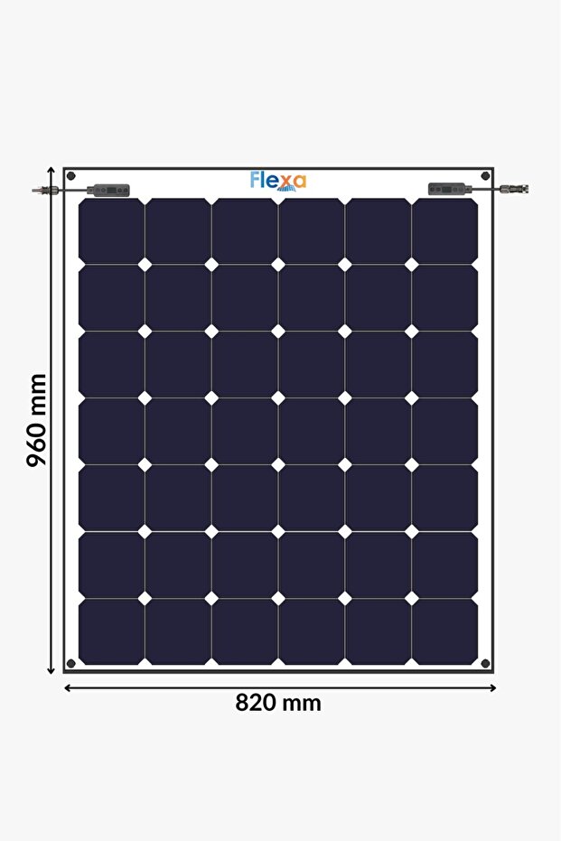 150 Watt Sunpower Cell Esnek Güneş Paneli - 3