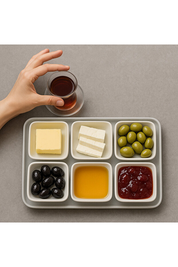 PEARL 6'LI KAHVALTILIK SET - 1