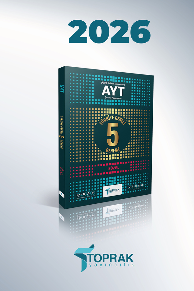 Toprak Yayıncılık AYT 5'Lİ PAKET DENEME KİTABI (SÖZEL)