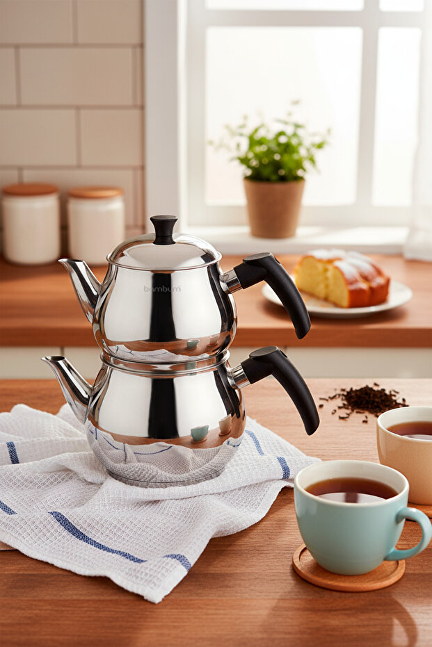 Solid-çelik Çaydanlık Takımı - 2