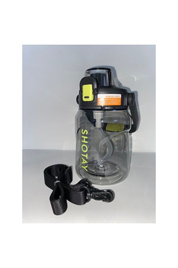 قارورة بلاستيكية 1000 مل. أسود - 2