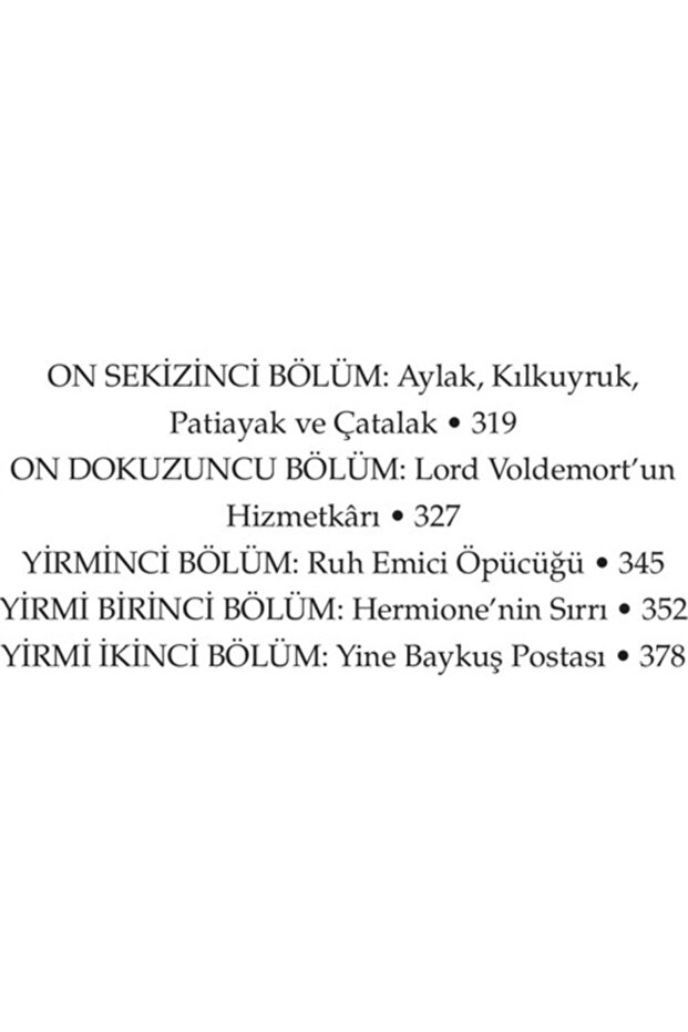 Harry Potter Azkaban Tutsağı 3 - 7