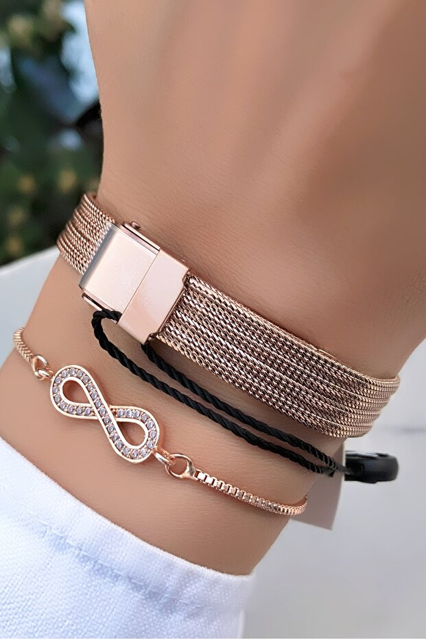 Marka Çelik Kordon Saat Bileklik - 5