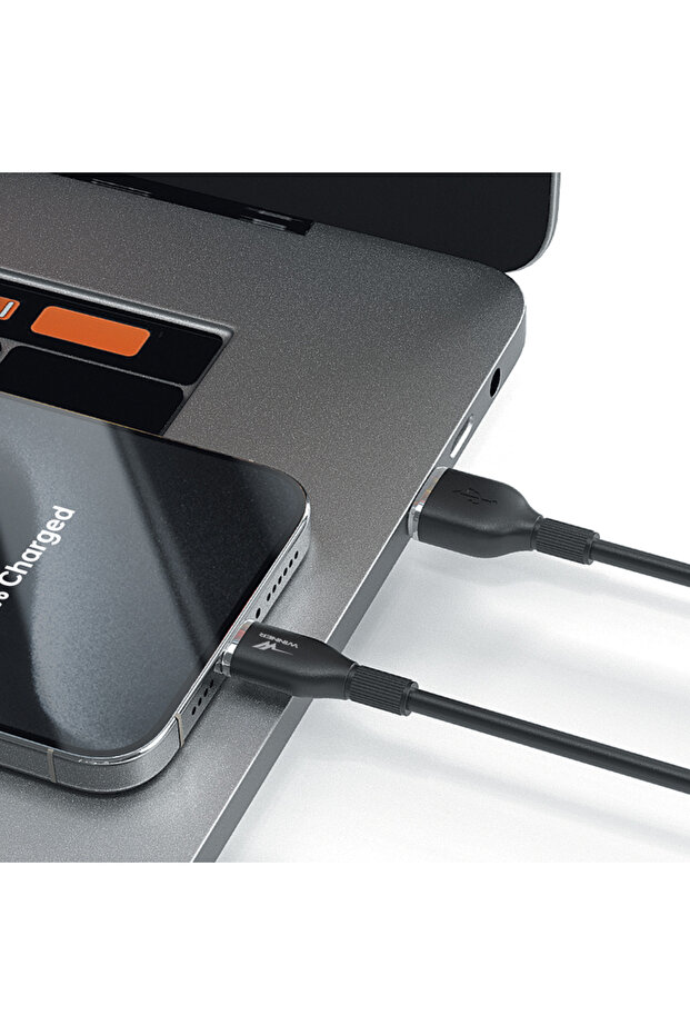 كابل سيليكون USB إلى Lightning للشحن ونقل البيانات - 3