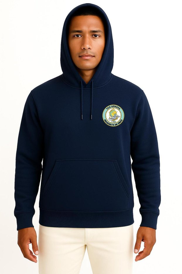 Hooded Tcg Gökova F496 Pocket Design Unisex Sweatshirt