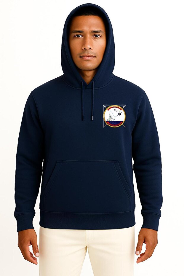 Hooded Tcg Spear P332 Pocket Design Unisex Sweatshirt