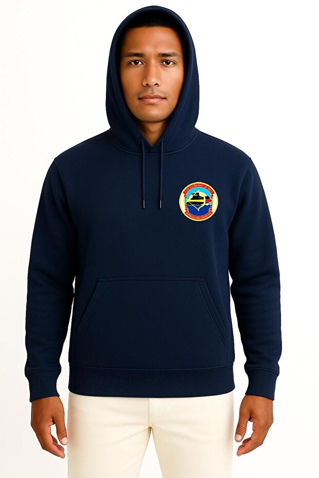 Hooded Tcg Doğanay S351 Pocket Design Unisex Sweatshirt