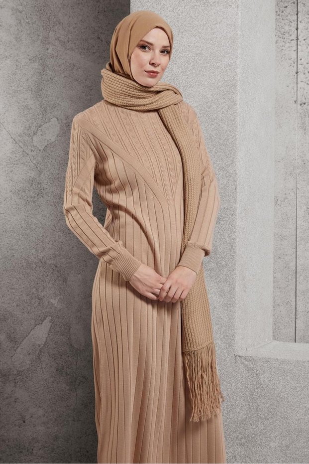 Necklace Knitting Dress 44923