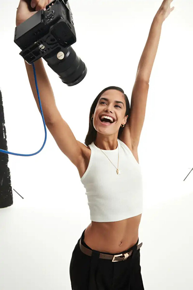 FİTİLLİ CROP TOP ATLET - 1