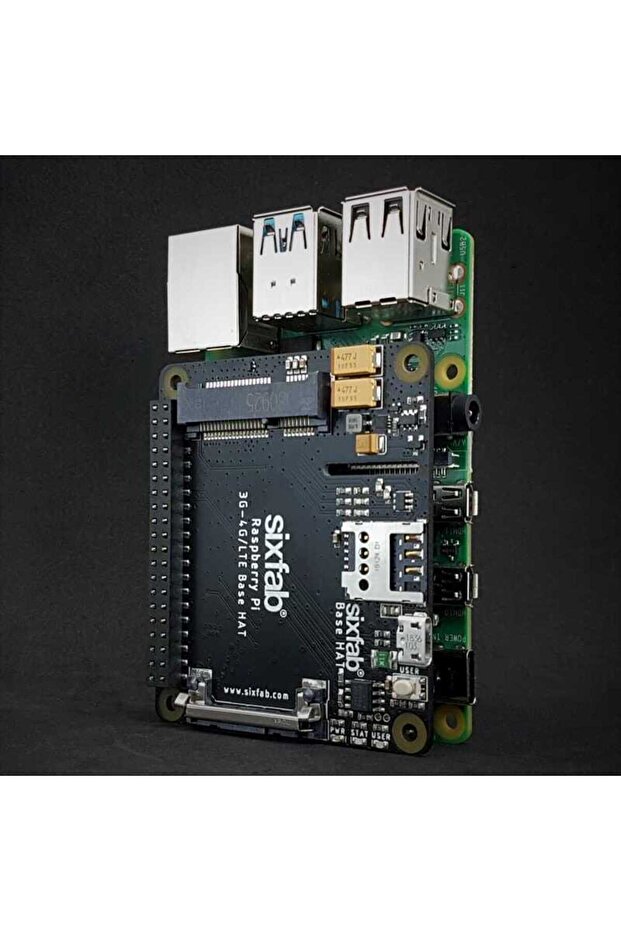 Raspberry Pi 3G/4G & LTE Base HAT - 7