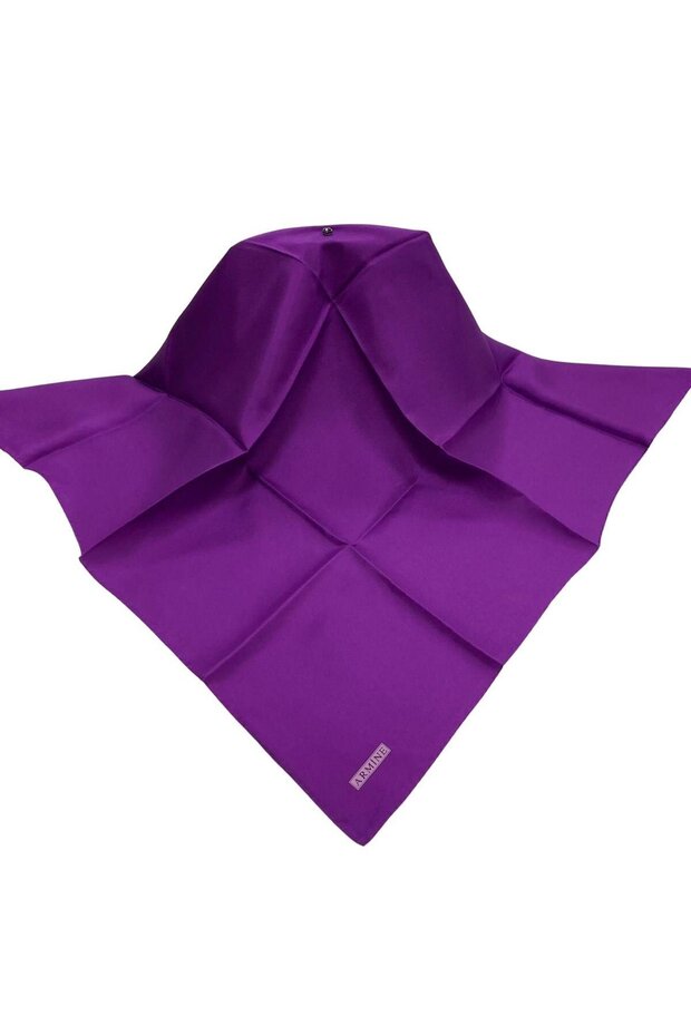 Tivil Silk Scarf Ist 10D02 - 119 Purple