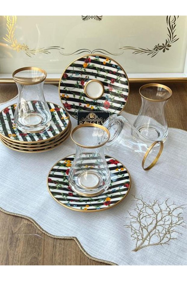 6-Person 12-Piece Bolero and Ala Tea Set