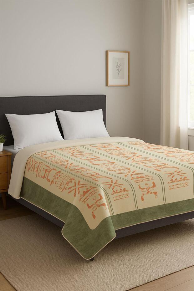 Soft Touch Double Size Modern Comfort Series Thermal Blanket Ybt0007
