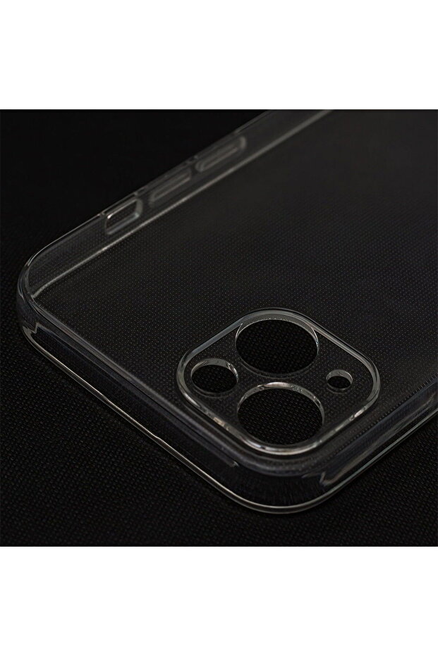 2 mm thin case, for iPhone 14 Pro Max, flexible TPU, customizable, solid appearance, transparent - 5