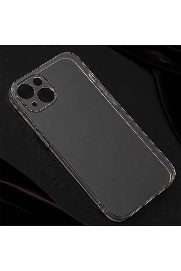 2 mm thin case, for iPhone 14 Pro Max, flexible TPU, customizable, solid appearance, transparent - 2