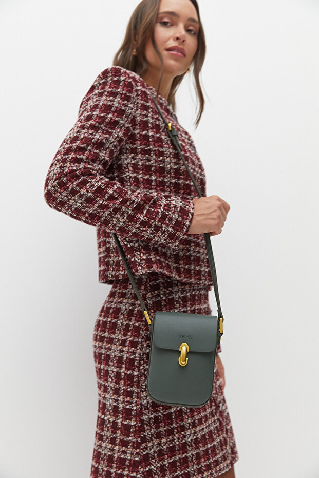 Çapraz Askılı Mini Çanta - 8