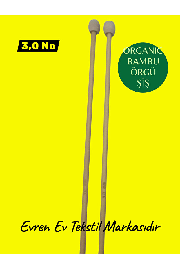 Bambu Örgü Şişi - 4