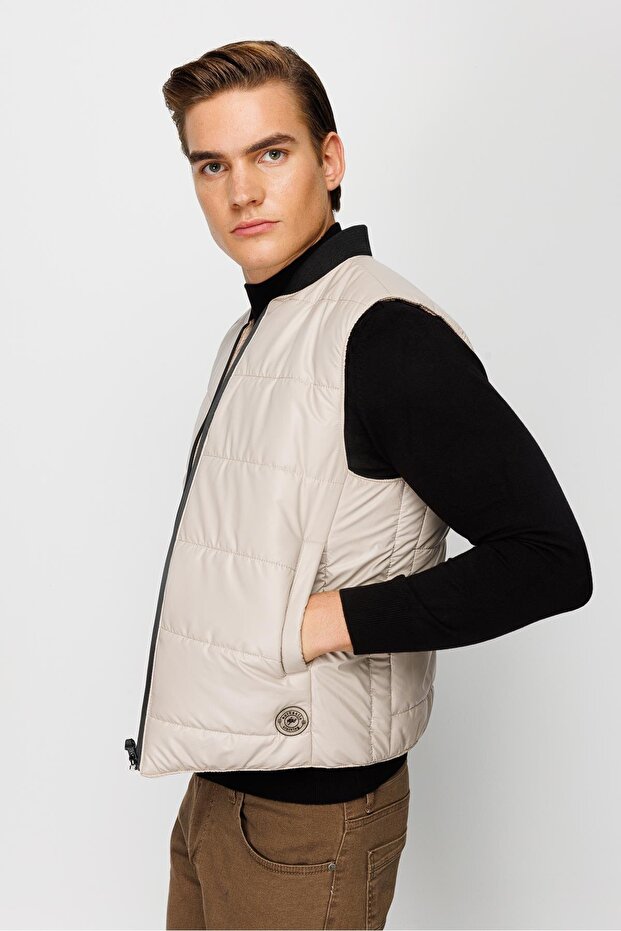 Erkek Bej Pmp Yelek - 6