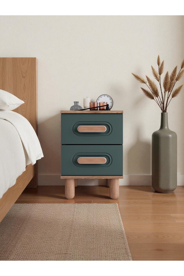 Perry 2 Çekmeceli Mdf Komodin - 1