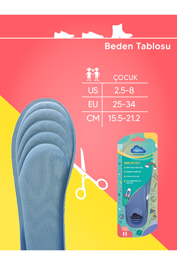 Memory Comfort Tabanlık - Çocuk - 5