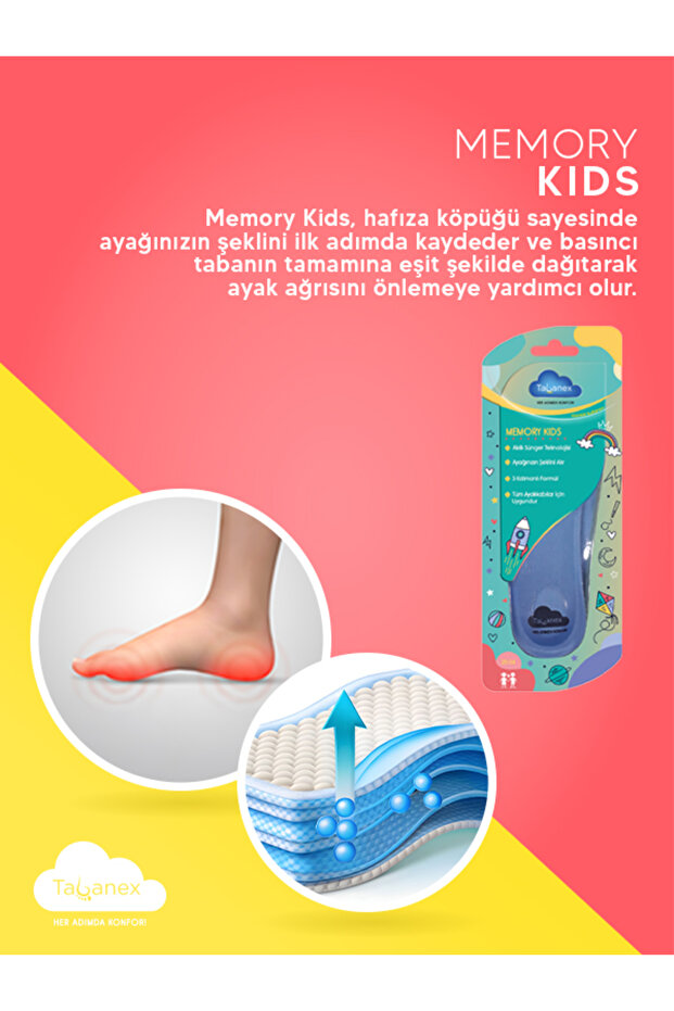 Memory Comfort Tabanlık - Çocuk - 7