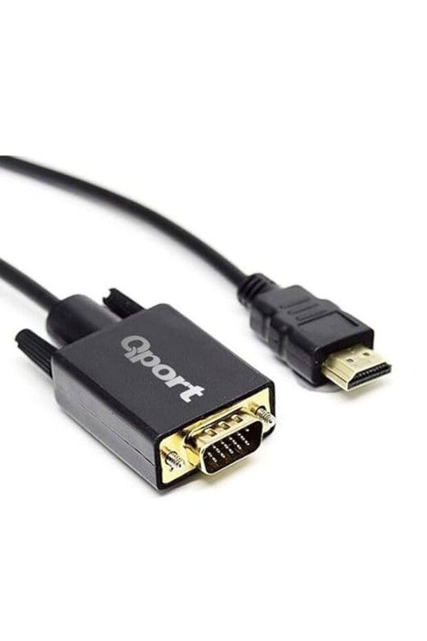 كابل محول Q-HVG18 من HDMI إلى VGA بطول 1.8 متر