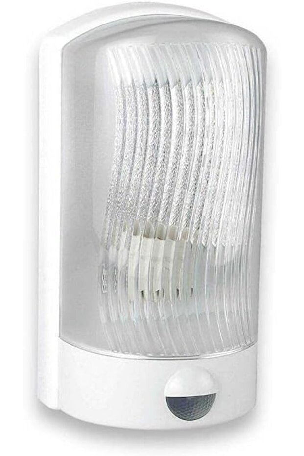 E27 Sensor Wall Light (Without Bulb - White Case) Işildar