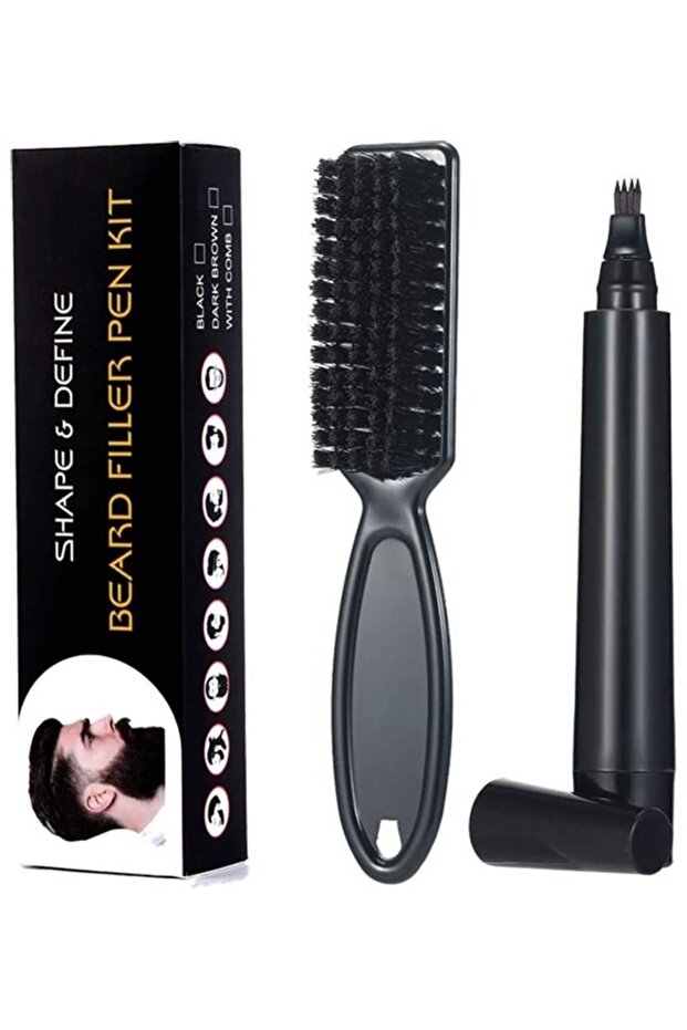 Generic Beard Filler Pen Kit Black