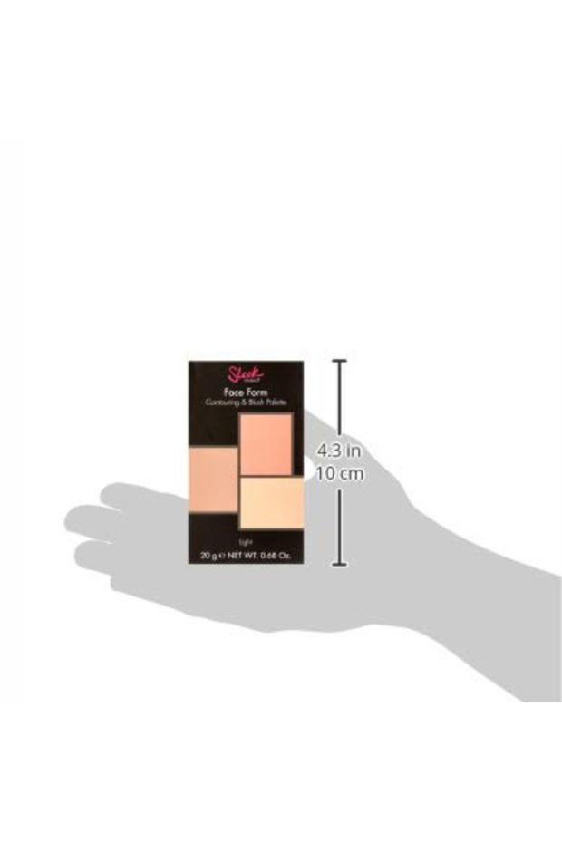 Face contouring palette, pressed, blush - 4