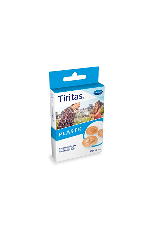 Plastic Plasters Round 20 Units - 1