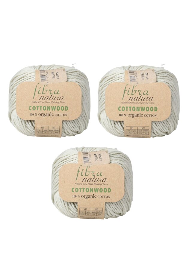 Cottonwood Organic Cotton, 3 Rolls 41145