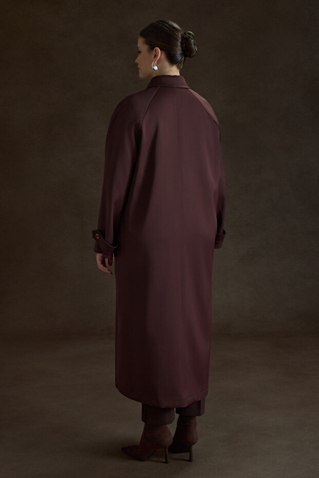 Viscon İçerikli Pardösü - 6