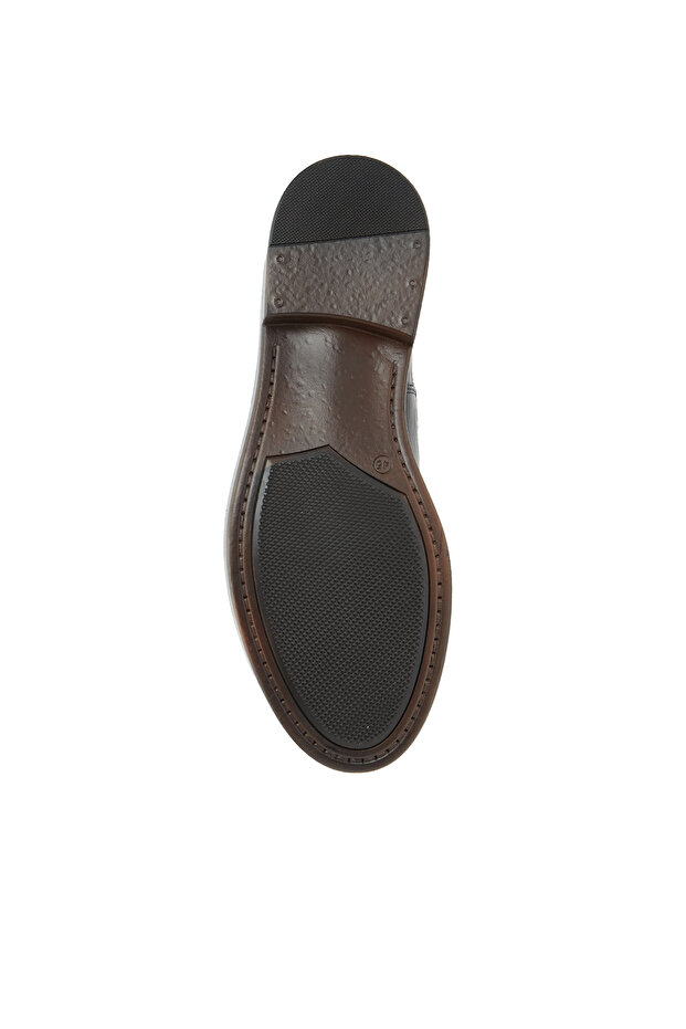 Siyah Erkek Deri Bot - 5