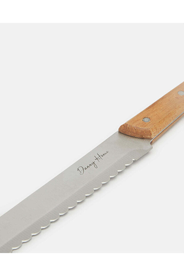 سكين الخبز البني - 4