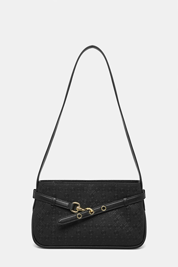 SİYAH MONOGRAM ÇANTA - 1